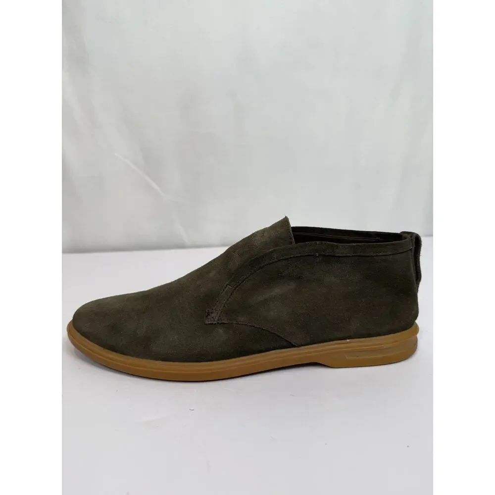 Peter Millar Collection Slip On Chukka Suede Spruce MF20RF07 Men 11.5 $298 MSRP - Picture 9 of 11